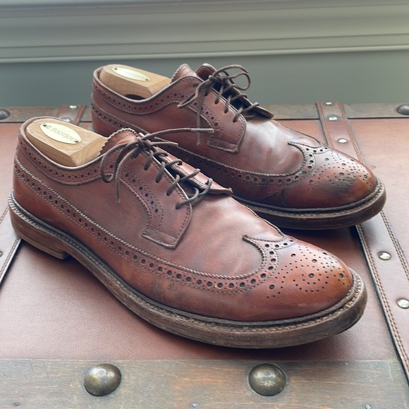 Alden brown wingtips for J crew - Picture 2 of 10
